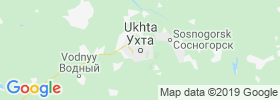 Ukhta map